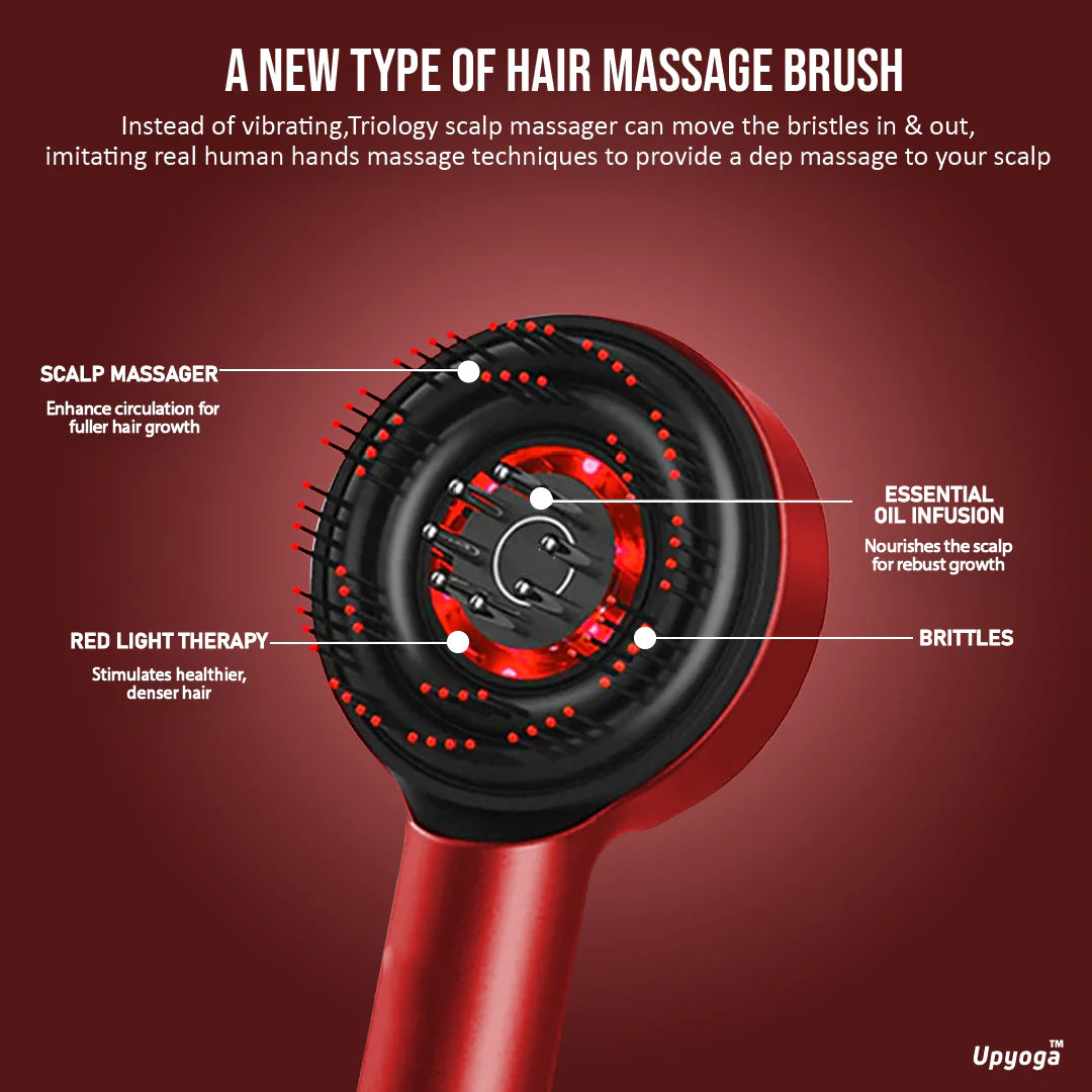 Red Light Scalp Massager