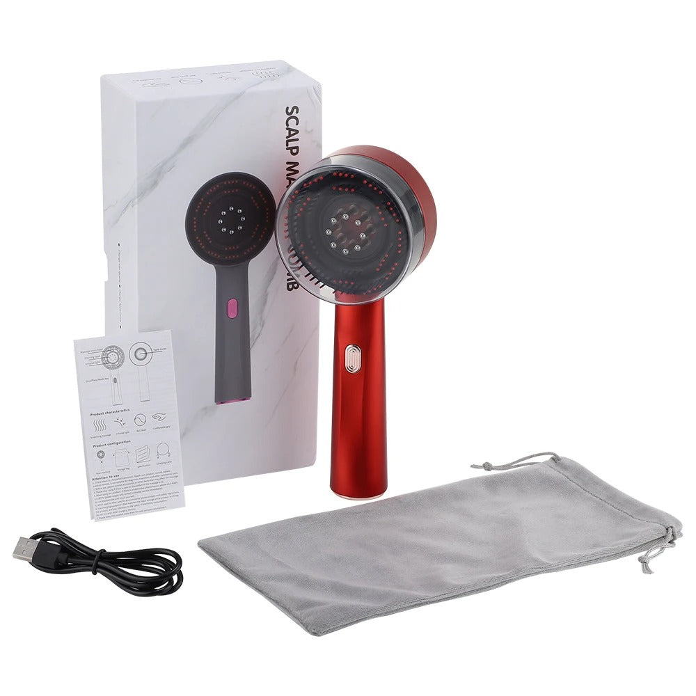 Red Light Scalp Massager